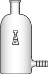 Bottle, Single Neck with Drain Tubulation, Plastic Coated